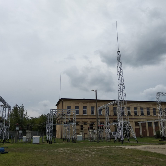 Zabezpieczenie antykorozyjne rozdzielni napowietrznej 110 kV i 30 kV