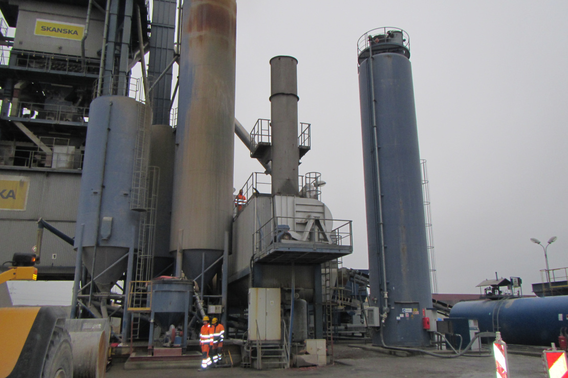 Zabezpieczenie antykorozyjne silosów, zbiornika pyłu węglowego i komina